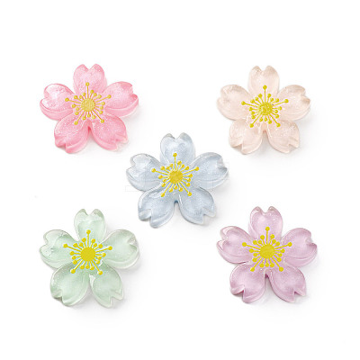 Opaque Resin Cabochons RESI-R455-01I-1