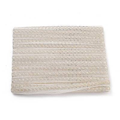 Polyester Flower Lace Trims OCOR-A007-21-1