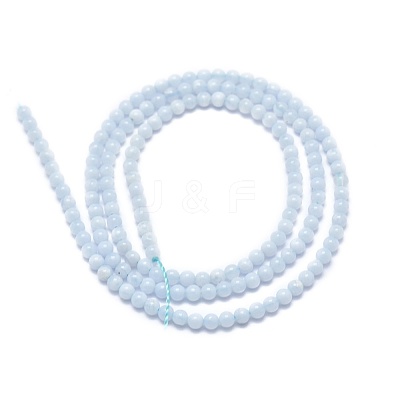 Natural Blue Lace Agate Beads Strands X-G-A177-04-09-1