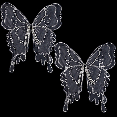Ppolyester Thread Iron on/Sew On Patches PATC-WH20007-04D-1