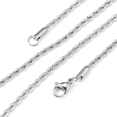 Tarnish Resistant 304 Stainless Steel Necklaces X-NJEW-H005-1