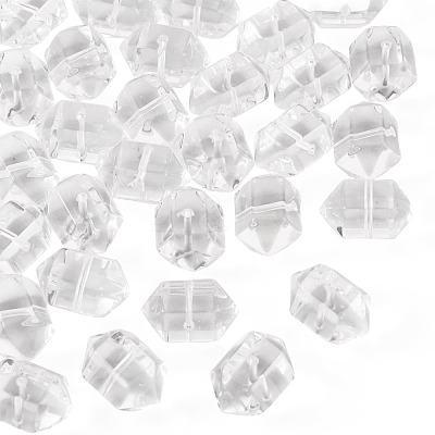 30Pcs Transparent Handmade Lampwork Beads LAMP-TADJ0001-12L-1