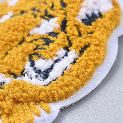 Computerized Embroidery Cloth Iron on/Sew on Patches X-DIY-D048-30-1