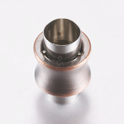 304 Stainless Steel Magnetic Clasps STAS-K157-66RP-1