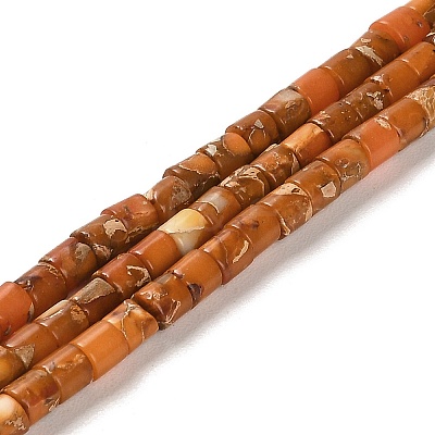 Synthetic Regalite/Imperial Jasper/Sea Sediment Jasper Beads Strands G-F765-E04-01-1