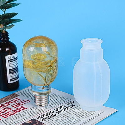 DIY Light Bulb Silicone Molds DIY-P010-39-1