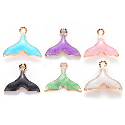 Alloy Enamel Pendants ENAM-S121-060-1