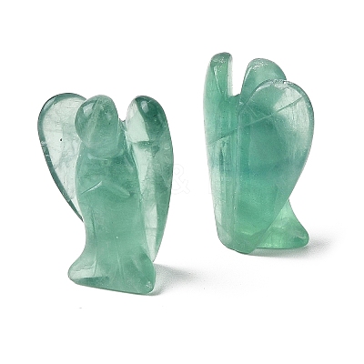 Natural Fluorite Carved Angle Figurines LS-GG-CBA9C2C-A32-1