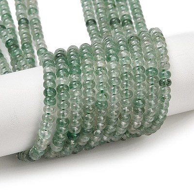 Natural Green Strawberry Quartz Beads Strands G-K343-C46-01-1