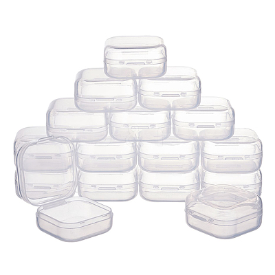 Plastic Bead Containers CON-L006-09-1