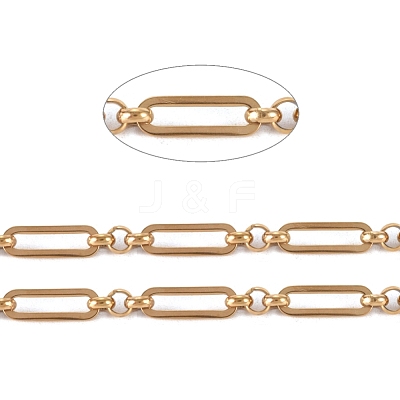 3.28 Feet 304 Stainless Steel Figaro Chains X-CHS-L022-04G-1