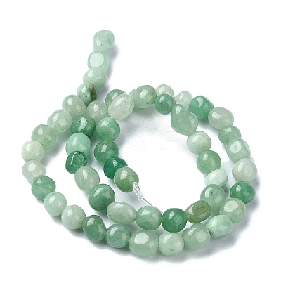 Natural Green Aventurine Beads Strands G-C135-H01-01-1