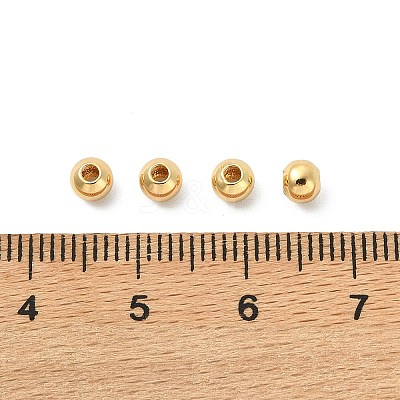SHEGRACE Brass Beads XGR0057G-23G-1