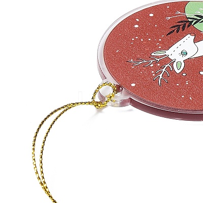 Christmas Theme Acrylic Pendant Decoration LS-HJEW-G021-01E-1