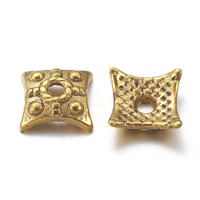 Tibetan Style Bead Caps X-GLF0573Y-1