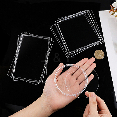 3 Sets 3 Style Acrylic Plate DIY-FH0006-02-1