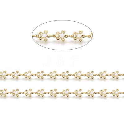 3.28 Feet Brass Handmade Link Chains X-CHC-I031-12B-1