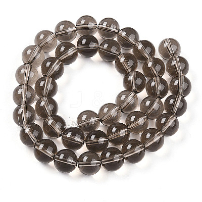 Transparent Glass Beads Strands GLAA-T032-T10mm-02-1