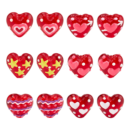 Handmade Lampwork Beads LAMP-PH0001-32B-1