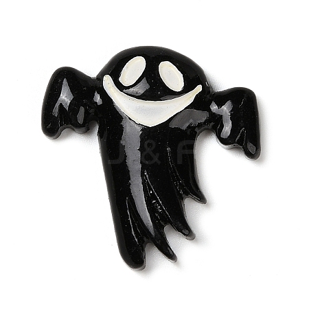 Ghost Halloween Opaque Resin Decoden Cabochons LS-RESI-R446-01O-1