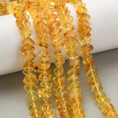 Natural Amber Beads Strands G-K376-C02-01-1