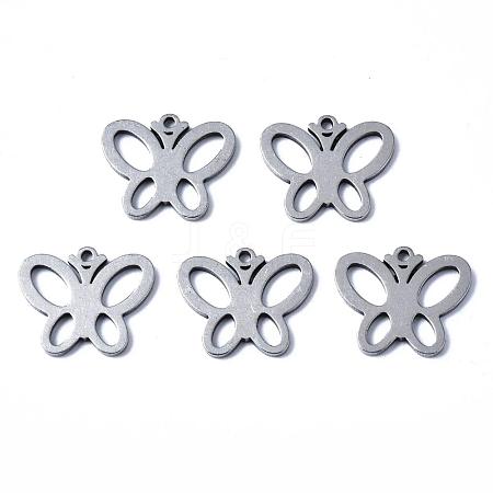 Tarnish Resistant 304 Stainless Steel Charms STAS-N092-26-1