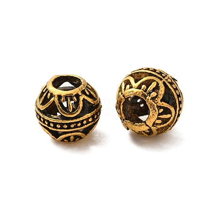 Tibetan Style Alloy European Beads FIND-Z063-14AG-1