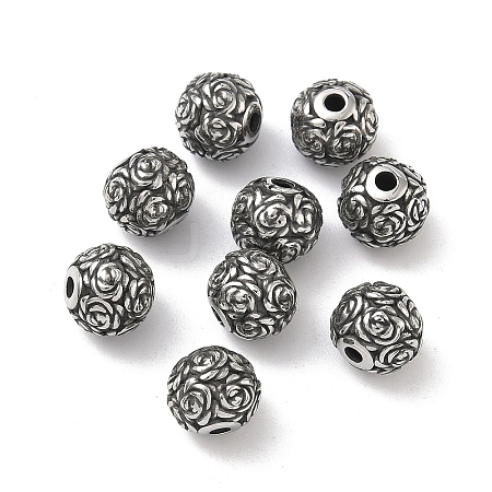 Retro 316 Surgical Stainless Steel Beads STAS-L307-17AS-16-1