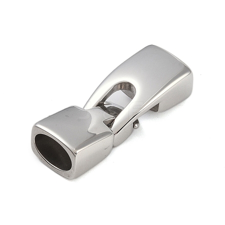 Non-Tarnish 316 Stainless Steel Snap Lock Clasps STAS-K282-05P-1