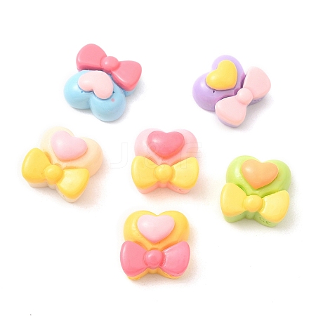 Cartoon Opaque Resin Cabochons RESI-C039-01L-1