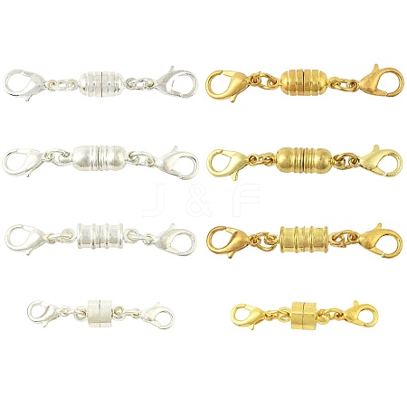 8 Styles Brass Magnetic Clasps Converter KK-FS0001-94-1