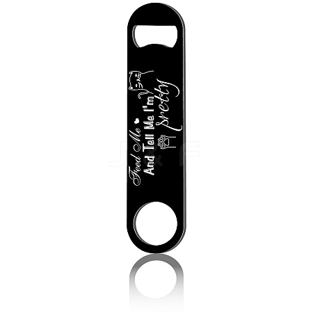 430 Stainless Steel Bottle Openers AJEW-WH0259-050-1