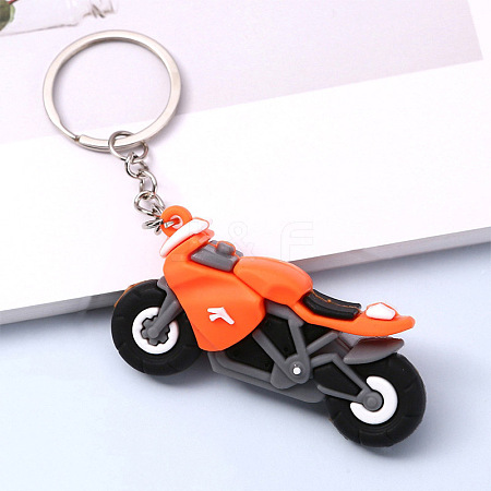 Motorcycle PVC Bag Keychain PW-WGC870C-03-1