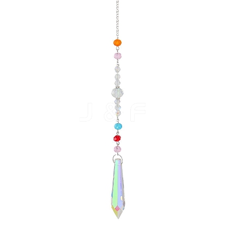 Crystal Glass Sun Catcher Pendant PW-WGDA15C-06-1