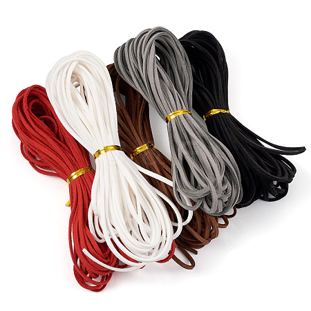50 Yards 5 Colors Flat Faux Suede Cord LW-TA0001-03-1