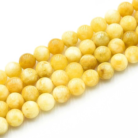 Natural Quartz Beads Strands G-N355-6mm-40-1