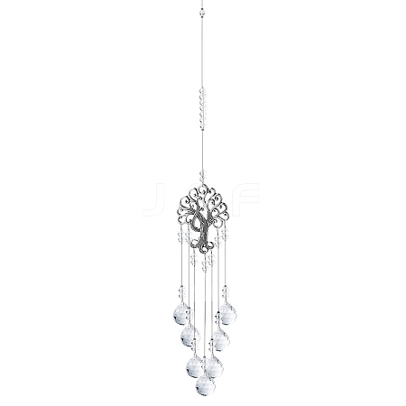 Glass Wind Chimes WICH-PW0001-26B-1