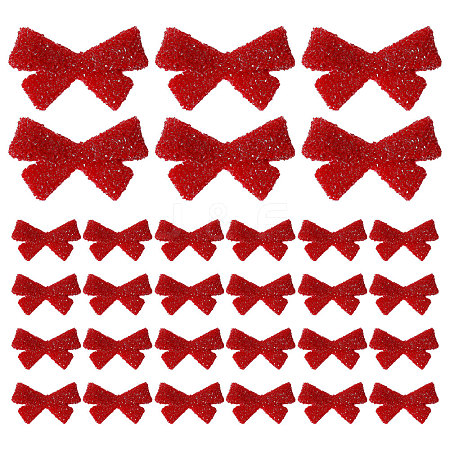 30Pcs Opaque Resin Cabochons CRES-CA0001-30A-1