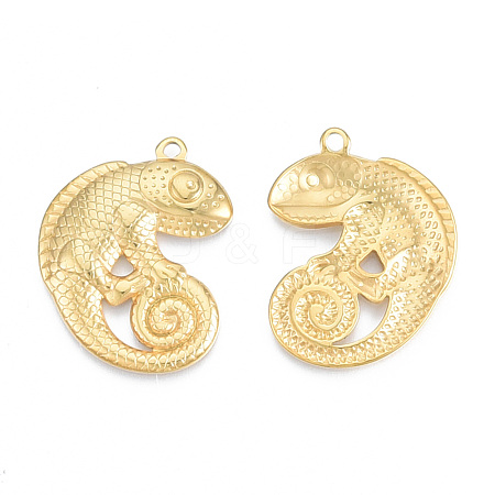 Ion Plating(IP) 201 Stainless Steel Pendants STAS-N098-119LG-1