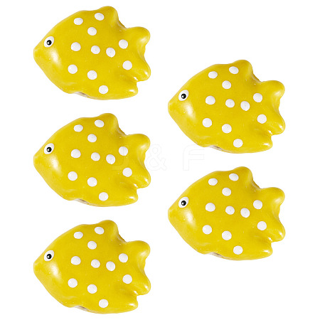 5Pcs Handmade Porcelain Beads PORC-TADJ0001-05C-1