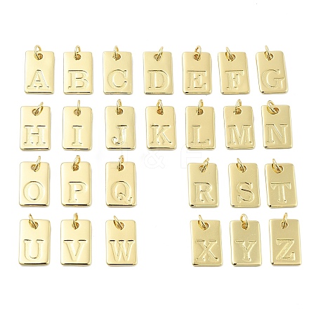 26Pcs Brass Pendants KK-H206-10G-1
