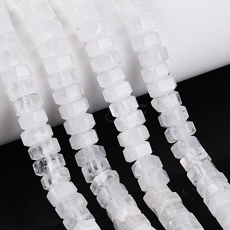 Natural Quartz Crystal Beads Strands G-N357-14A-15-1