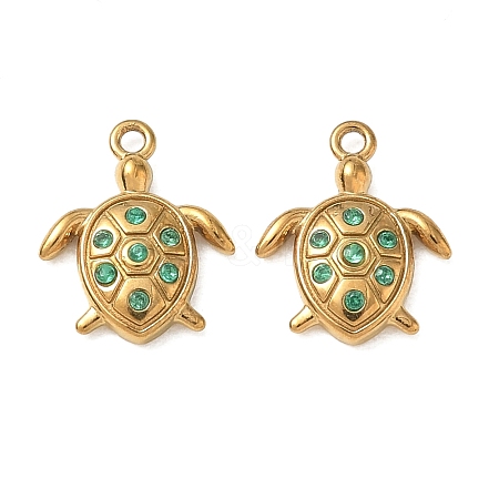 304 Stainless Steel Pendants RB-CBAC830-04G-03-1