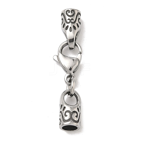 316 Surgical Stainless Steel Lobster Claw Clasps STAS-L307-02ASP-02-1