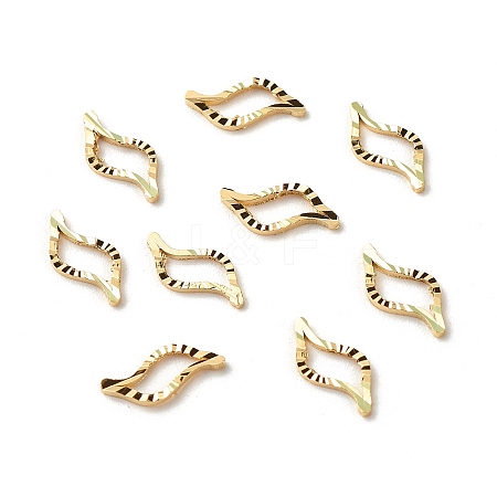 Brass Linking Rings LS-KK-F831-012G-RS-1