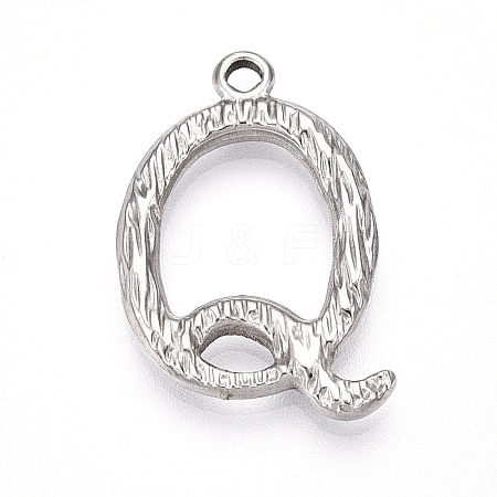 304 Stainless Steel Pendants STAS-N117-01P-Q-1