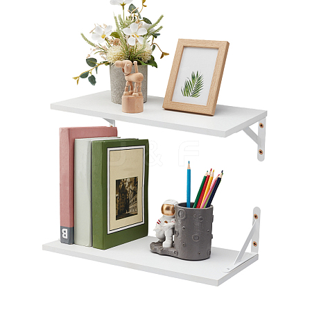 Rectangle MDF Wall Hanger Holders AJEW-WH0709-124-1