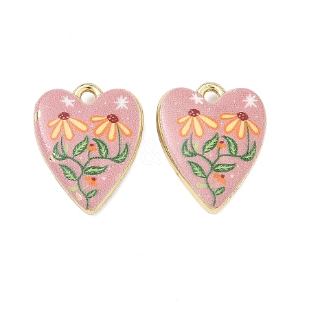 Printed Alloy Pendants PALLOY-P319-07H-11-1