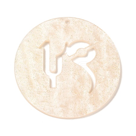 Acrylic Pendants LS-SACR-S680-06F-1