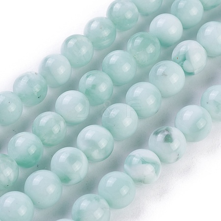 Natural Glass Beads Strands G-I247-15G-1